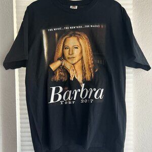 Barbara "The Music...The Mem'ries...The Magic! Tour 2017 T-Shirt Adult L